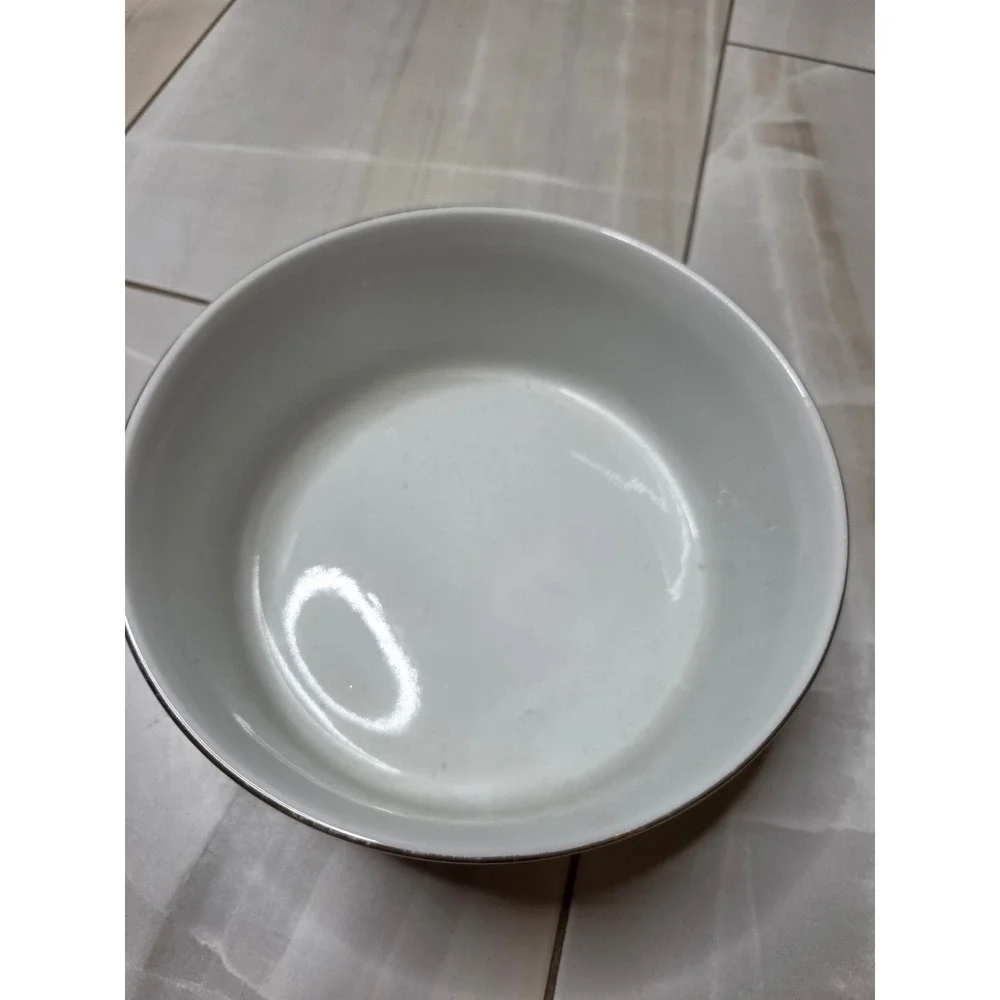 Vintage Ecstasy by Shafford Porcelain Souffle Dish Butterfly Oven-to-Table 8 H3‎